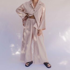 Women’s lounge pants, linen, The Lullaby Club